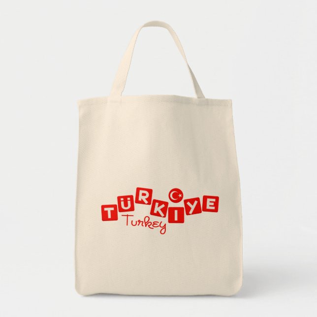 TURKEY bag - choose style & colour (Front)