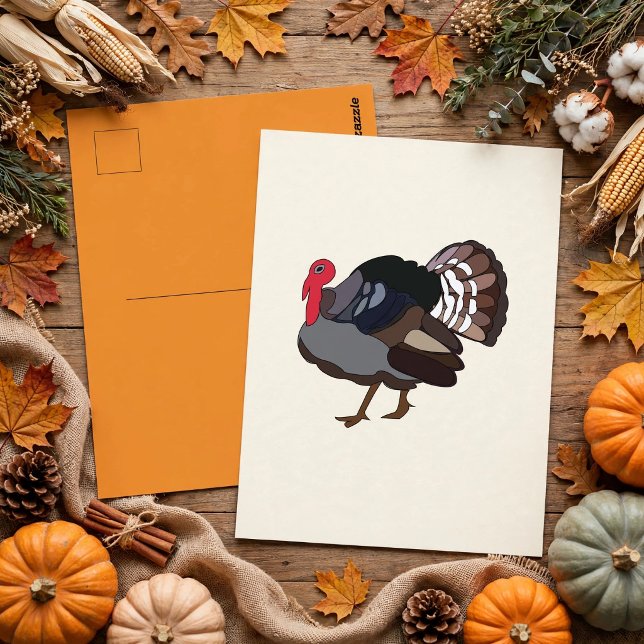 Turkey Bird Turkey Postcard (Creator Uploaded)
