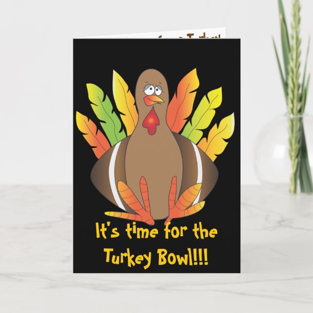Turkey Bowl Invitation (Front)