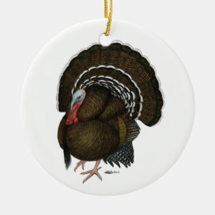 Turkey Bronze Tom Ceramic Ornament