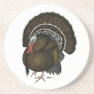 Turkey Bronze Tom Coaster