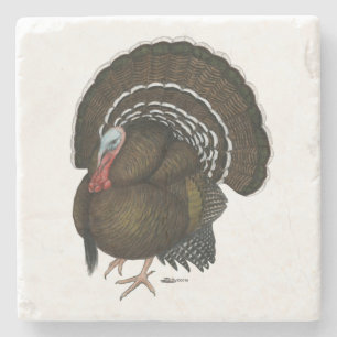 Turkey Bronze Tom Stone Coaster