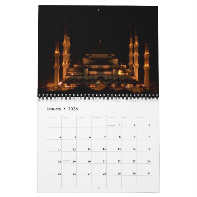 Turkey Calendar 001, Turkey2007 Calendar (Jan 2026)
