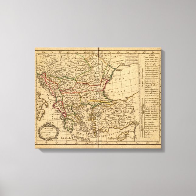 Turkey Canvas Print (Front)