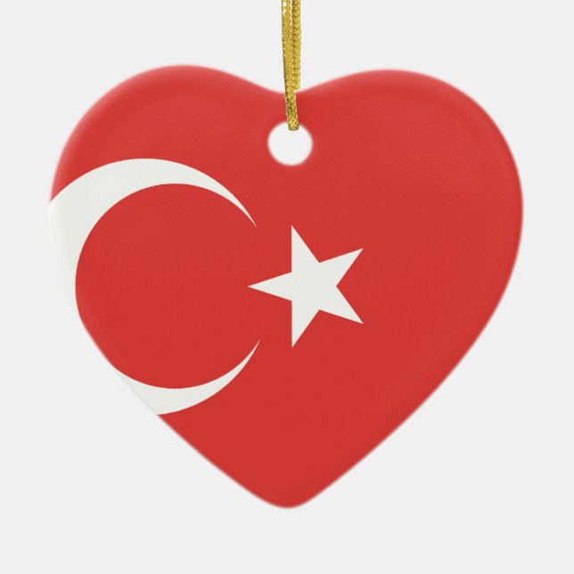 Turkey Ceramic Ornament (Front)