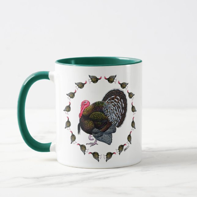 Turkey Circle Mug (Left)