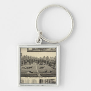 Turkey Creek Farm, Nebraska Keychain