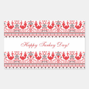 TURKEY DAY STICKER
