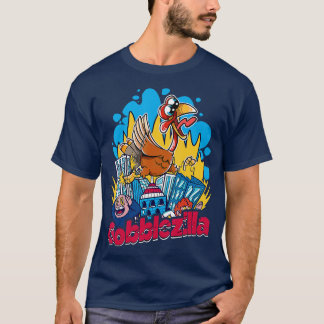Turkey Day Thanksgiving Gobblezilla   2  T-Shirt