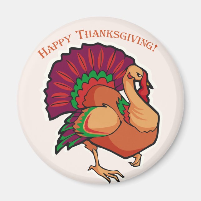 Turkey Decoration Magnet (Front)
