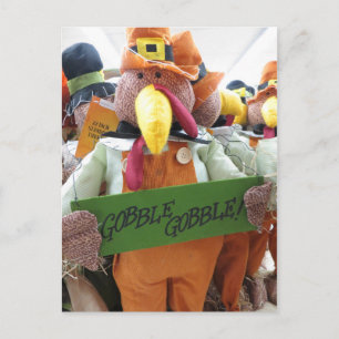 Turkey Decoration Postcard