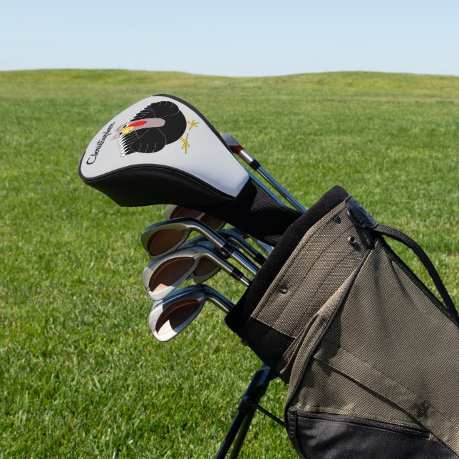 Turkey Design Golf Head Cover (In Situ)