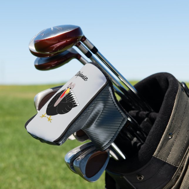Turkey Design Golf Head Cover (In Situ)