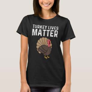 Turkey Designs For Men Women Thanksgiving Animal P T-Shirt