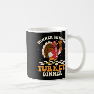 Turkey Dinner Football Autumn Fall Thanksgiving Re Coffee Mug