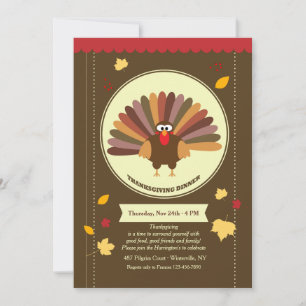 Turkey Dinner Invitation