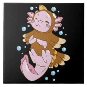 Turkey Disguise Axolotl Fun Tile