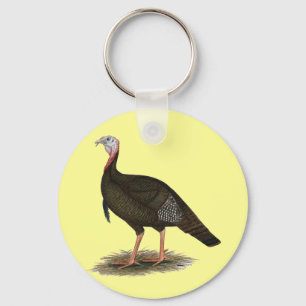 Turkey: Eastern Wild Tom Keychain
