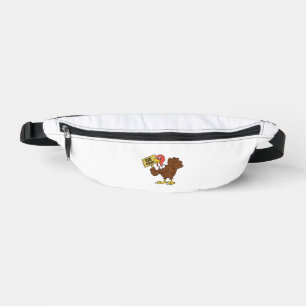 Turkey Eat Pizza Funny Thanksgiving Fanny Pack