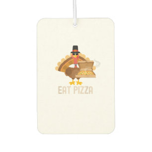 Turkey Eat Pizza Shirt Adult Vegan Kids Funny Than Air Freshener