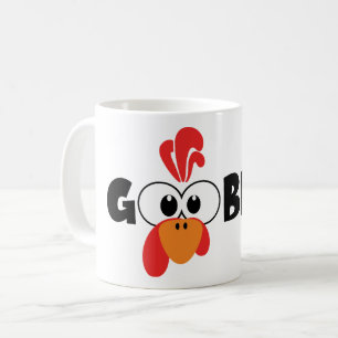 Turkey Face Gobble Coffee Mug