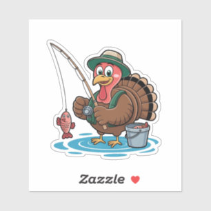 Turkey Fishing Thanksgiving Turkey Fisherman