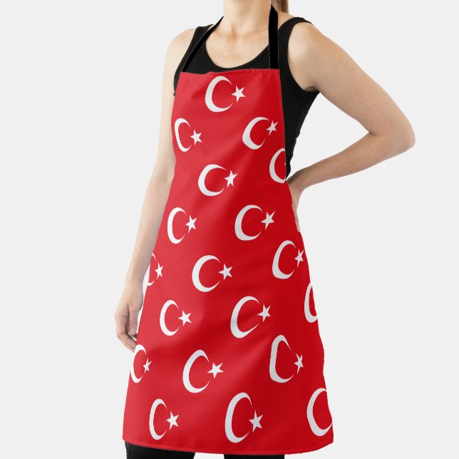 Turkey Flag Apron (Insitu)