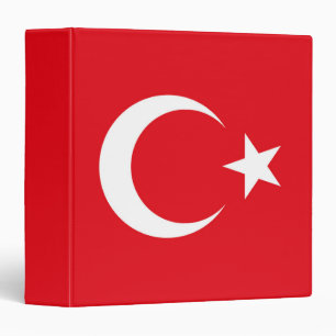 Turkey Flag Binder