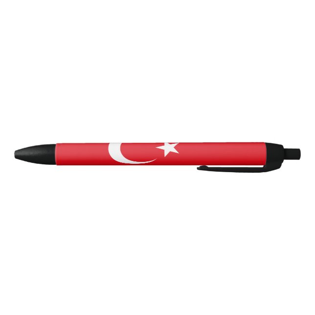 Turkey Flag Black Ink Pen (Bottom)
