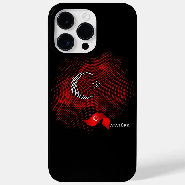 Turkey flag Case-Mate iPhone case (Back)