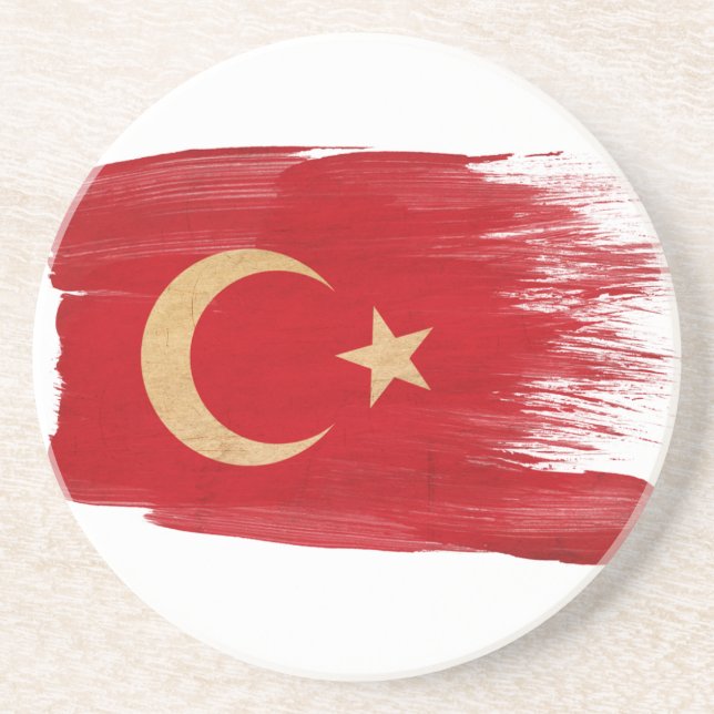 Turkey Flag Coasters (Front)