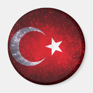 Turkey Flag Firework Magnet
