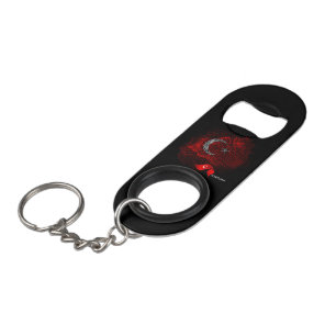 Turkey flag keychain bottle opener