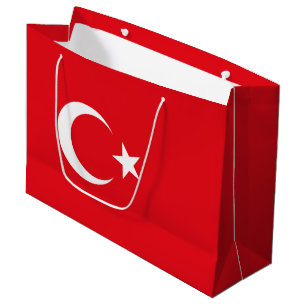 Turkey Flag Large Gift Bag