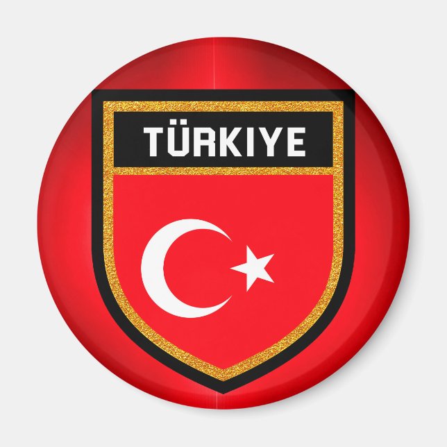 Turkey Flag Magnet (Front)
