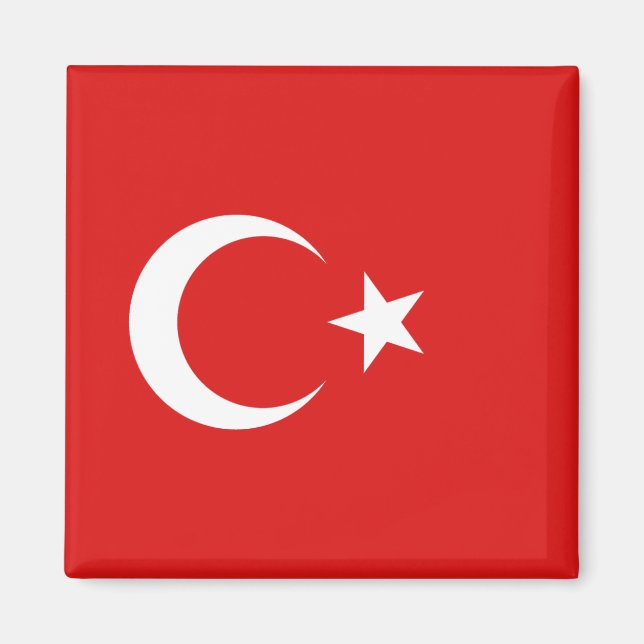 Turkey Flag Magnet (Front)