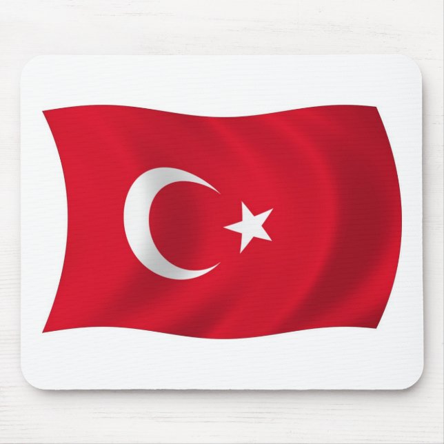 Turkey Flag Mousepad (Front)