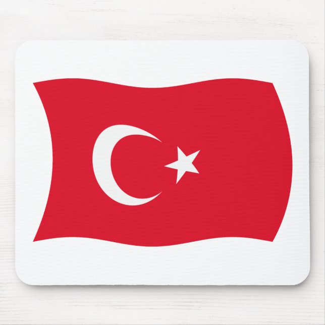 Turkey Flag Mousepad (Front)