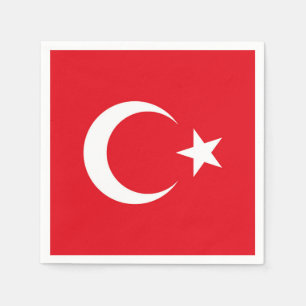 Turkey Flag Napkin
