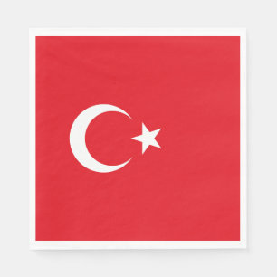 Turkey Flag Napkin