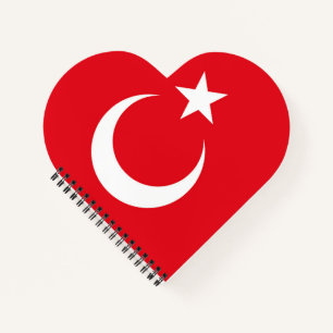 Turkey Flag Notebook