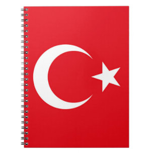 Turkey Flag Notebook