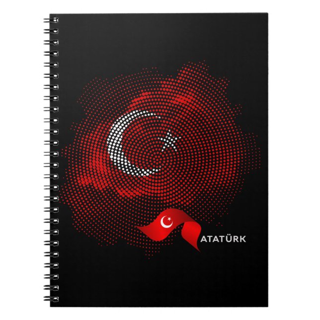 Turkey flag notebook (Front)