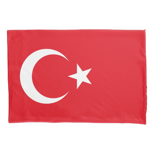 Turkey Flag Pillowcase (Front)