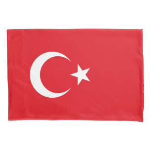 Turkey Flag Pillowcase