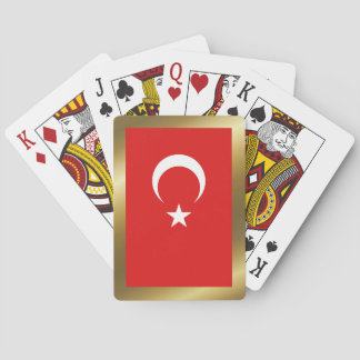 Turkey Flag Playing Cards