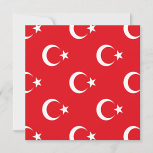 Turkey Flag Save The Date