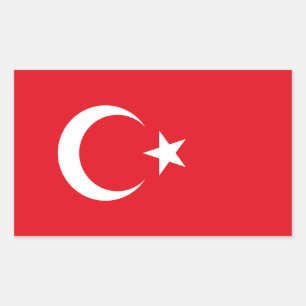 Turkey Flag Sticker