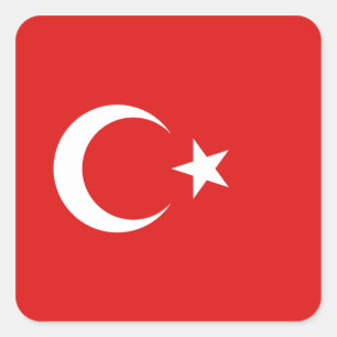 Turkey Flag Sticker