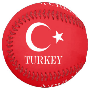 Turkey flag Turkish Softball